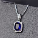Damhalsband med sten D415 4