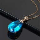 Damhalsband med sten D444 2