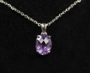 Damhalsband med sten D777 2