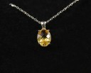 Damhalsband med sten D777 4