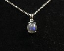 Damhalsband med sten D777 6
