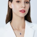 Damhalsband med sten M38 3