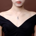 Damhalsband med sten M51 2