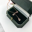 Damhalsband med strass 1