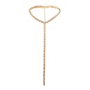 Damhalsband med stenar G831 3