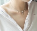 Damhalsband med droppar G458 4