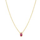 Damhalsband med droppe 8