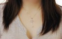 Damhalsband med nyckel 2