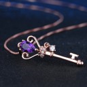 Damhalsband med nyckel M125 3