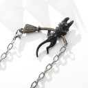 Damhalsband med katt D306 4