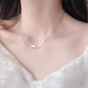 Damhalsband med katt G461 2