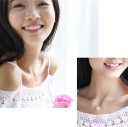 Damhalsband med kub D442 7