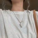 Damhalsband med kanin 4