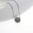 Damhalsband med cirkulärt hänge D445 2