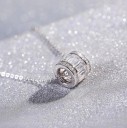 Damhalsband med kristall G506 1