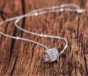 Damhalsband med kristall G506 2