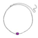 Damhalsband med kristall G710 1