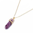 Damhalsband med kristall J92 1