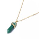 Damhalsband med kristall J92 9
