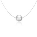 Damhalsband med kristall M2 4
