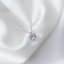 Damhalsband med kristall M26 2