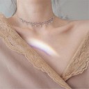 Damhalsband med kristaller G545 2