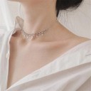 Damhalsband med kristaller G545 3