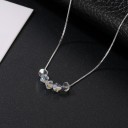Damhalsband med kristaller G570 2