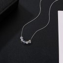 Damhalsband med kristaller G570 4