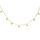 Damhalsband med kristaller M68 2