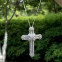 Damhalsband med kors 4