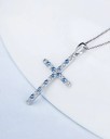 Damhalsband med kors D529 2
