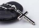 Damhalsband med kors G491 3