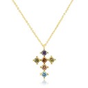 Damhalsband med kors G605 2