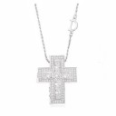Damhalsband med kors M115 3