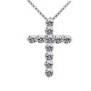 Damhalsband med kors M50 1