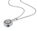 Damhalsband med runt hänge D750 2