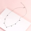Damhalsband med pärlor 3