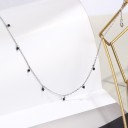 Damhalsband med pärlor 5