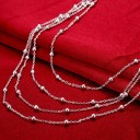 Damhalsband med pärlor G460 3