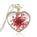 Damhalsband med blomma C1006 1