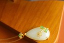 Damhalsband med blomma D436 3