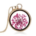 Kvinnors halsband med en blomma i en cirkel 4
