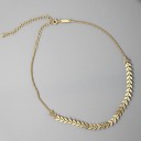 Damhalsband med blad G587 3