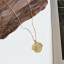 Damhalsband med medaljong 4