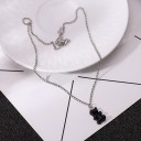 Damhalsband med nallebjörn G735 2