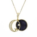 Månhalsband för kvinnor G606 2