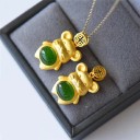 Damhalsband med mus 2
