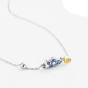 Kvinnors halsband med himmel 1