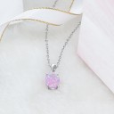Damhalsband med opal 3